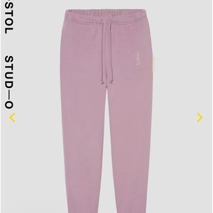 BRISTOL studio home team Sweats in Mauve size S